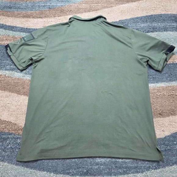 COLOSSEUM MICHIGAN WOLVERINES FOOTBALL  JUMPMAN ON FIELD POLO SHIRT Size XL - Picture 3 of 7